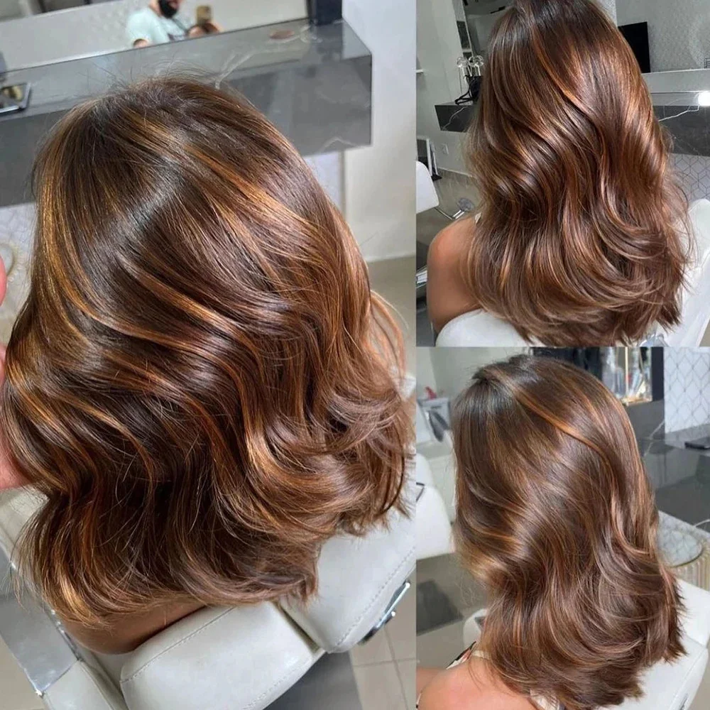 28 pouces naturel brun vague de corps 5x5 Base de soie juif perruque de cheveux humains bébé cheveux HD dentelle cheveux européens pré-plumés sans colle