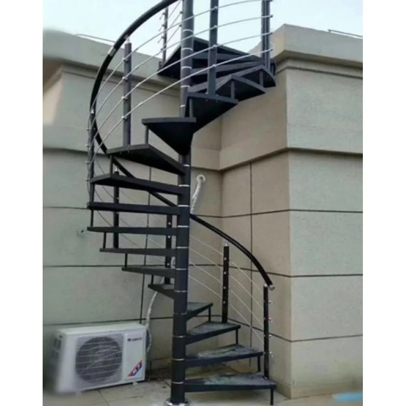 custom.Customized Rotating Staircase, Outdoor Rust-proof 304 Stainless Steel Staircase, Rotating Ladder