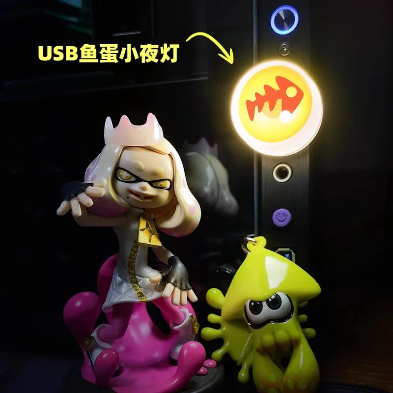 

В наличии Splatoon3 Jet Warrior USB Fishball Ночник в подарок для вашей подруги