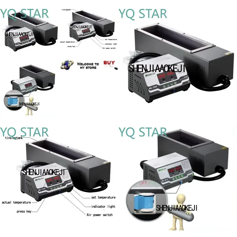 Constant Temperature Lead Free Soldering Iron Station for Digital Square Soldering Workstation Split Type Soldering