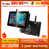 Portkeys BM5 WR SDI Monitor Support Wi-Fi Bluetooth Wired Control Camera 2200nit Portable on Camera Monitor for Canon/Sony