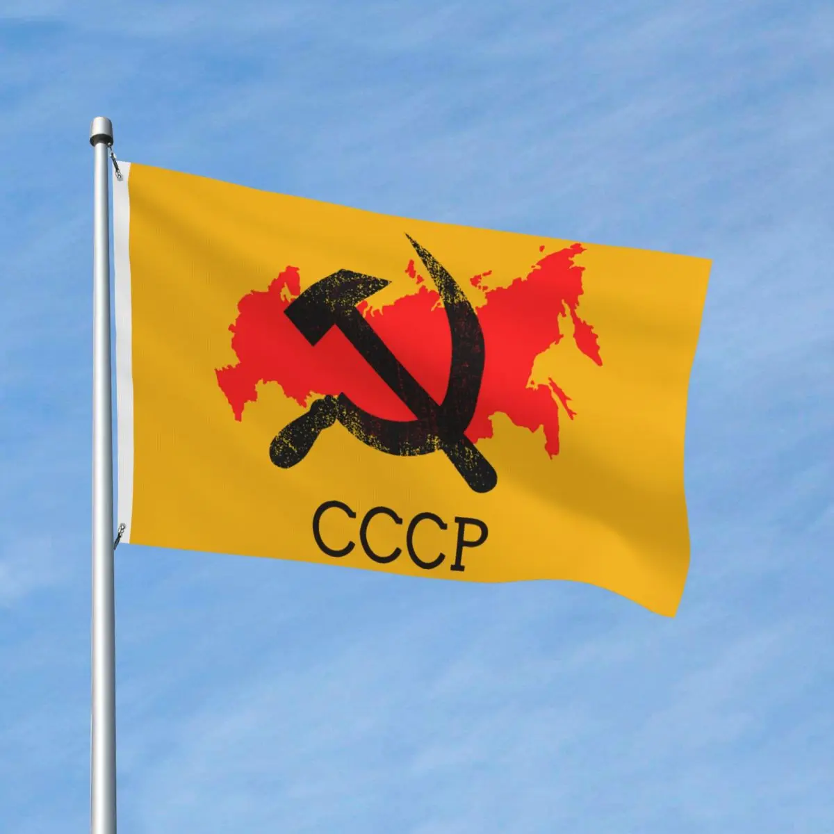 USSR CCCP Flag Flag Indoor Outdoor Banner Polyester Russia Army Military Decoration Fade Proof 2x3 3x5 4x6 FT Flags