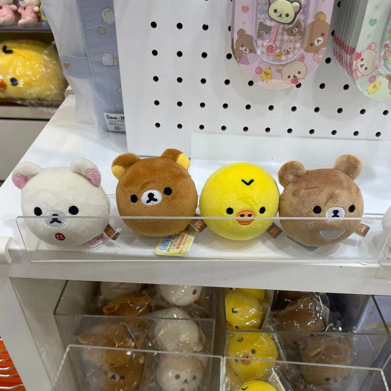 Official San Licensed Rilakkuma Soft Squishy Mochi Plush Doll Cute Japanese Slow Rising Squeeze Toy Stress Relief Fidget