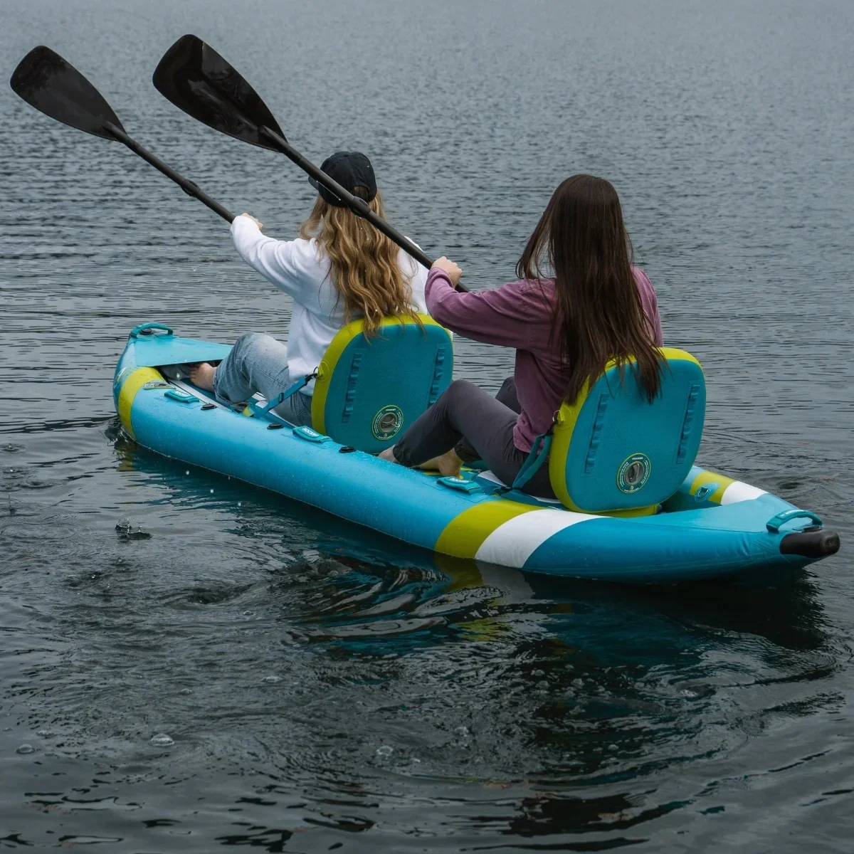 Airo Inflatable White Water Kayak - Inflatable 1 and 2 Person Kayaks for Adults - view 6