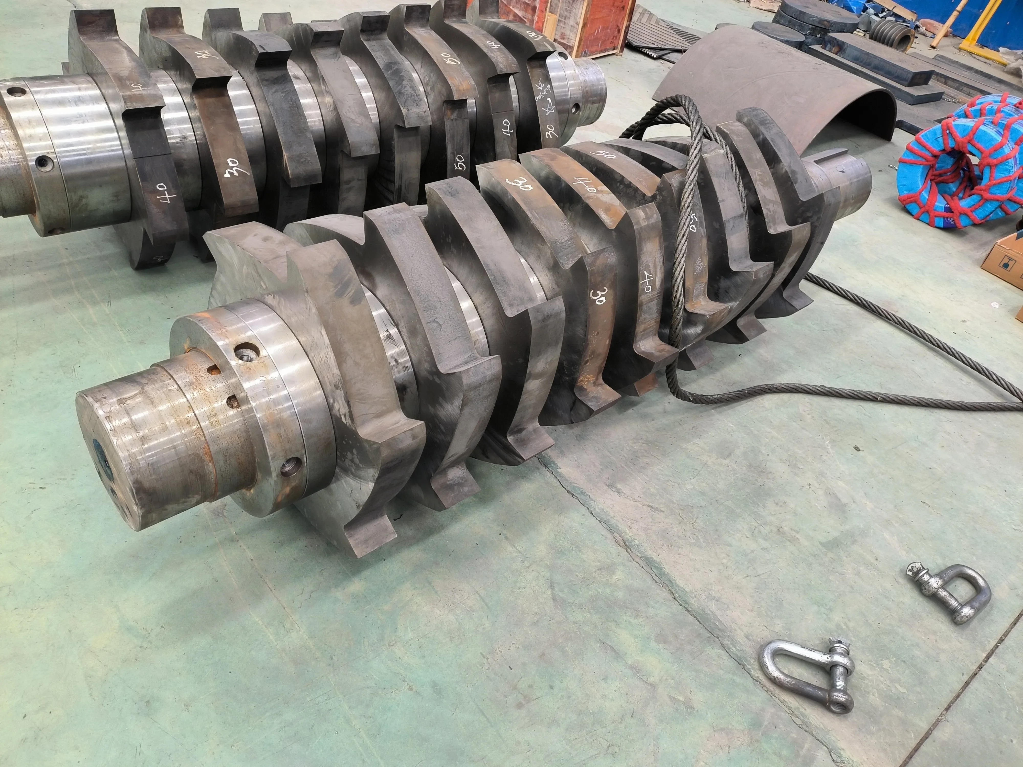 Scrap Metal Crusher Machine High Output Capacity Recycling Shredder