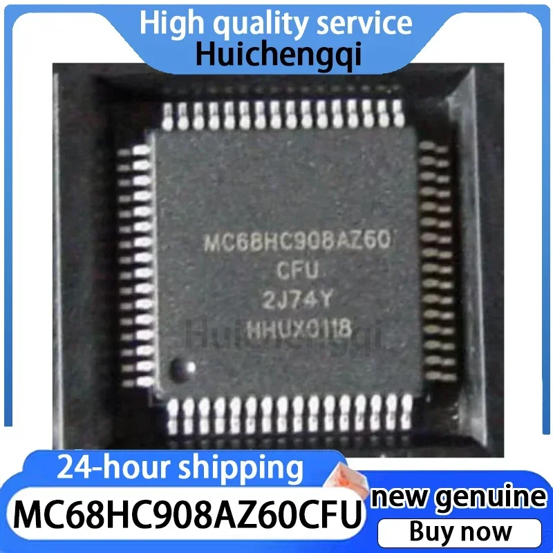 1PCS MC68HC908AZ60CFU QFP64 Lock Head CPU vulnérable