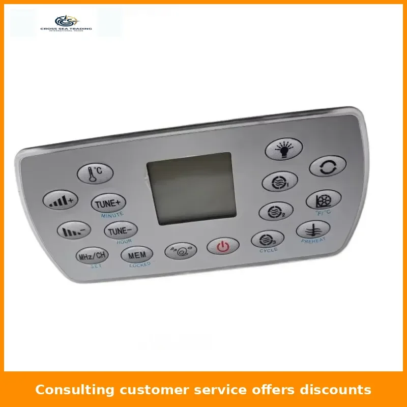 KL8-3H Spa Keyboard Hot Tub Controller Panel Suitable for JAZZI J&J SERVE Spa Kingston Mona Lisa Mesda