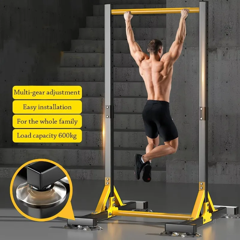 Power Tower Pull up Bar Station, Height Adjustable Chin up Bar Stand