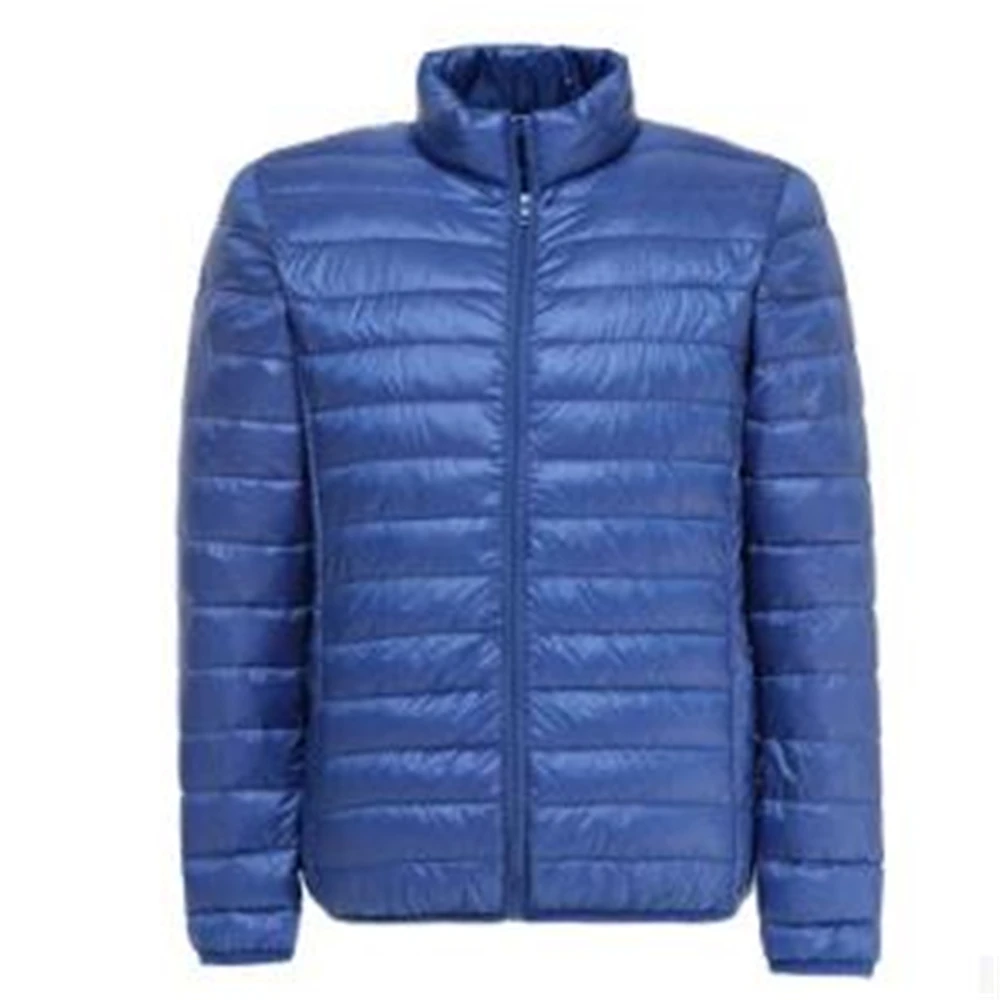 Fall Mens All-Season Ultra Lightweight Packable Down Jacket Water And Wind-Resistant Breathable Coat Big Size Men Puffer Jackets