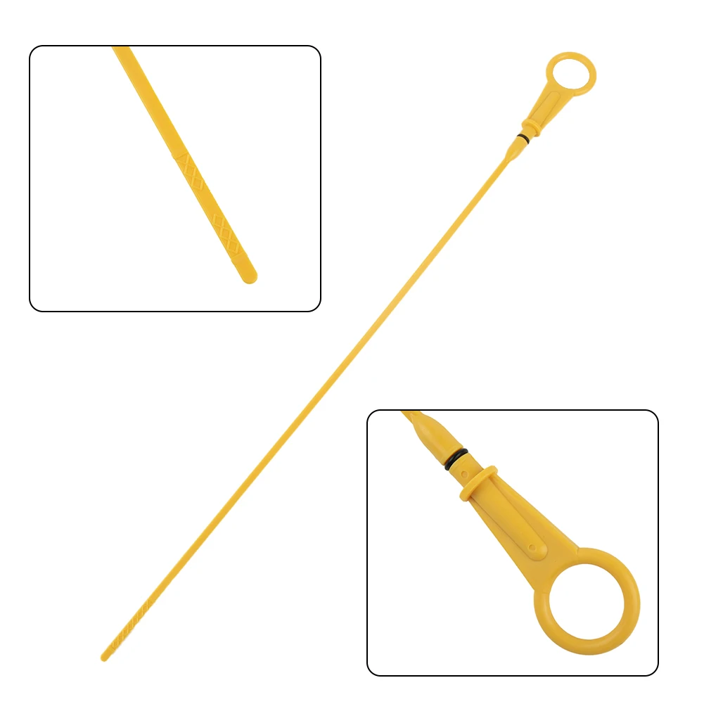 1 X Brandnew 1 Pc 1 Pack Oil Dipstick Engine Oil Dipstick 1.5 for dci for 100hp 20.5 Inch 520mm DIPSTICK Yellow