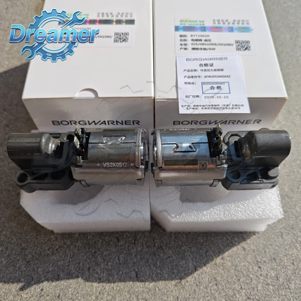 

02E 0BH 0DE 0B5 DQ380 DL501 DQ500 DQ250 Genuine New Auto Transmission Multi-model Compatible Solenoid Valve for VW Audi Skoda