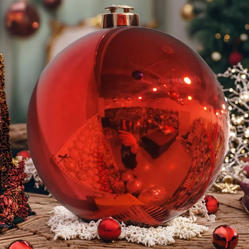 

Custom Wholesale Holiday Christmas Ornaments Supplier Decorations Plastic Big Christmas Balls