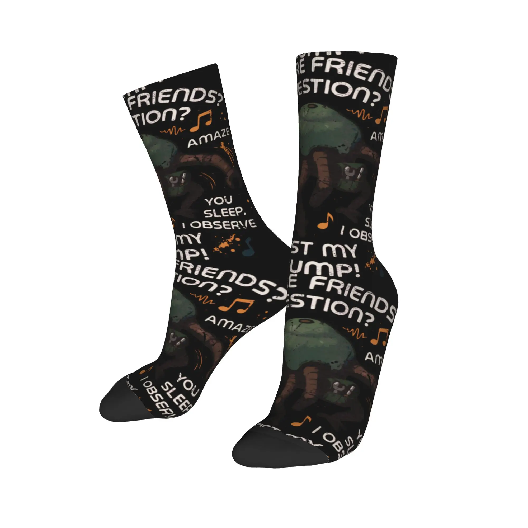 

Autumn Winter Harajuku Men's Women's Project Hail Mary - Rocky - Andy Weir Book Socks Non-slip Football Socks,