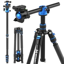 TP6  Professional Horizontal Tripod for Camera with Faster Flip Lock 66.9