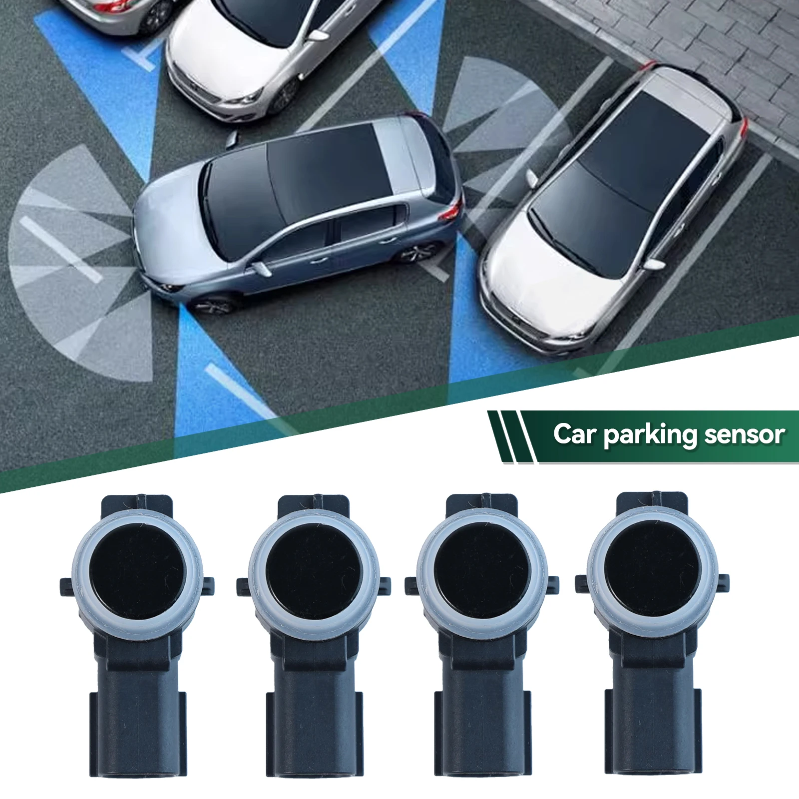 4Pcs Parking Distance Control PDC Sensor 23428268 For Chevrolet Chevy Camaro Malibu Cadillac Buick Lacrosse GMC Yukon 52050134