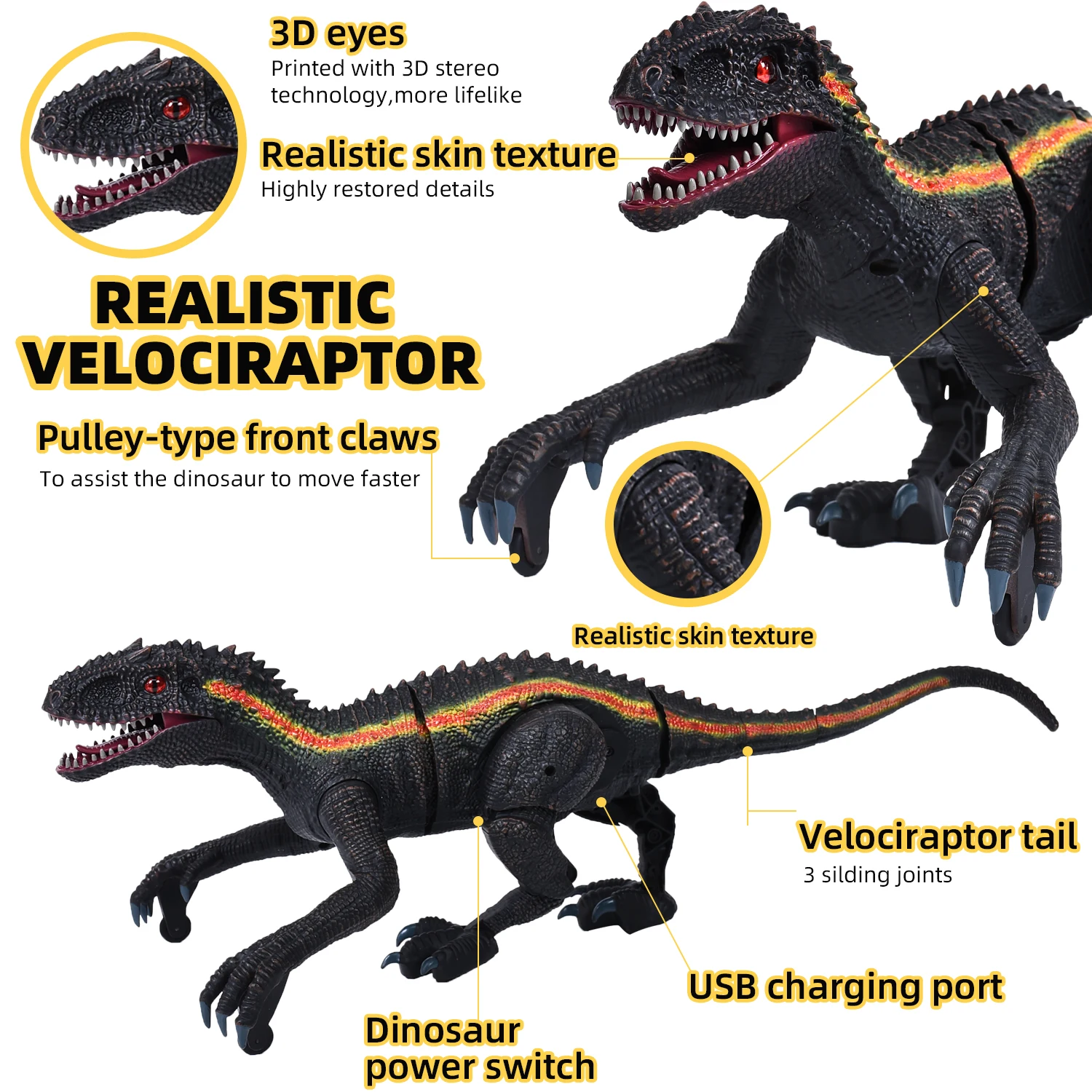 MKTOYS Remote Control Dinosaur Toys for Children Jurassic World RC Electronic Dinosaurios Indominus Rex Dinosaure Robots Gift Ki