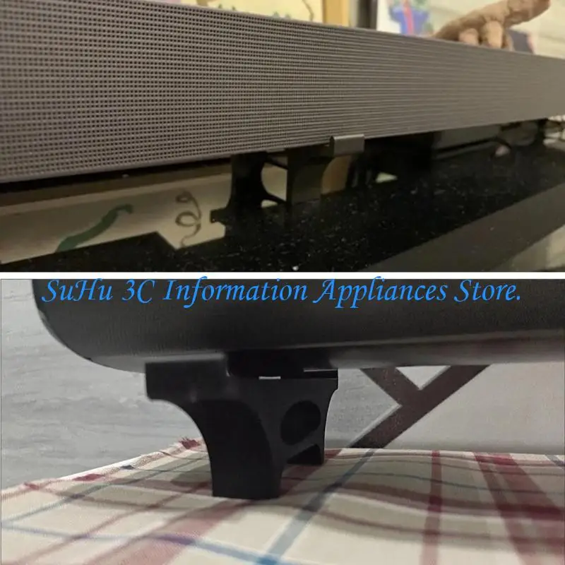  Adjustable Soundbar Base Support With NonSlip Surfaces To Elevates Your Home