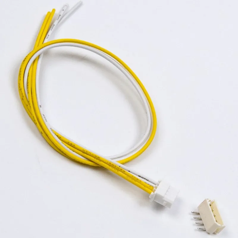 Imagem -06 - Elevador Botão Linha Cabo de Chamada Externa Único Plug-in4 Fios Conector para Kone Hitachi Tissen Peças Pcs