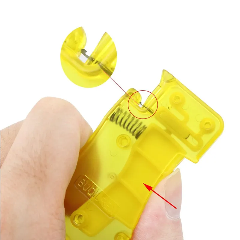 1Pcs Quick Threading Device Universal Fast Auto Needle Threader Household Portable DIY Needle Hand Sewing Accessories