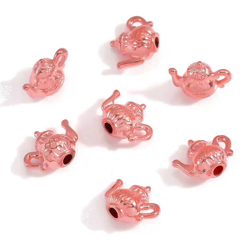 10pcs Teapot Charms for DIY Jewellery Making