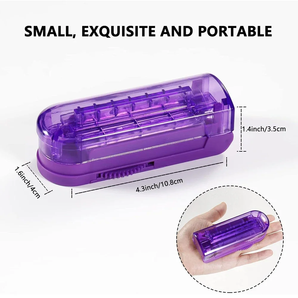 Multiple Pill Cutters for Small or Large Pills, Adjustable Pill Splitter with Centering Device and Blade Guard for Multi Tablets