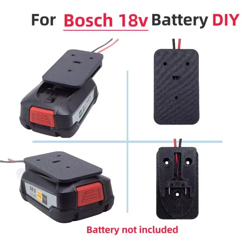 

Power Adapter With Power To For Bosch 18v Lithium Dock Power Connector 14 Gauge Robotics (Only Adapter DIY)