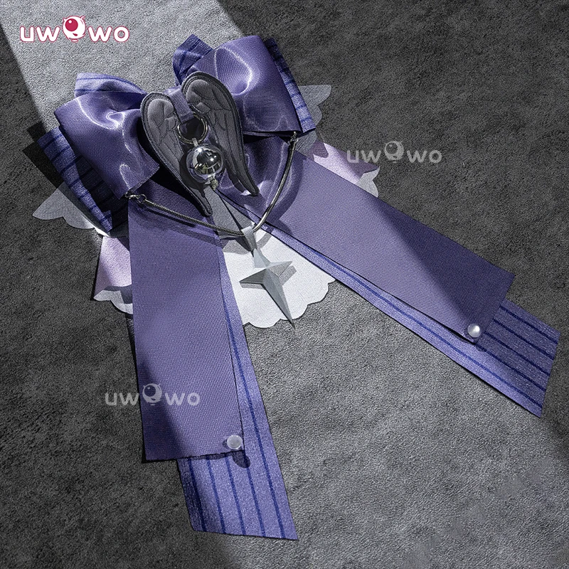 UWOWO 레미엘 코스프레 콜라보 시리즈: 게임 제닌리스 존 제로 ZZZ 레미엘 댄 화이트 엔젤 코스프레 의상 할로윈 의상