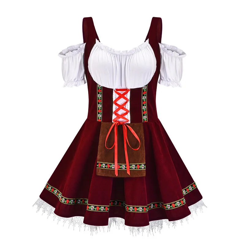 

Mh Beer Festival loween Bar Girl Dr Stage Performance Costume Maid Play Costume Chinese Production Summer 2025