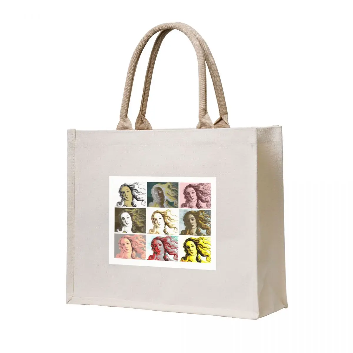 

Warhol Venus Tote Bag Candy bags custom canvas bag personalized tote shopping bags foldable