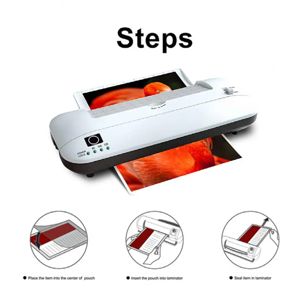 Laminating Sleeves Plastic Laminating Film 100 Pcs A4 Size Laminating Sheets Scratch-resistant Waterproof for Certificates