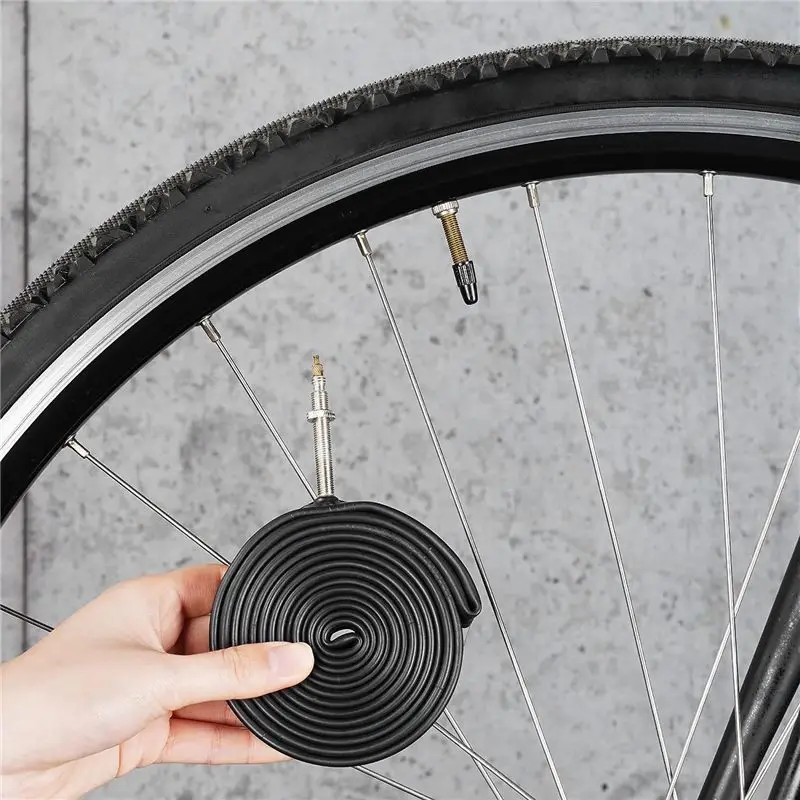 STOCK& 2 Pack 700 x 28-32C Tires Road Bike, Bike Inner Tube with 60mm Presta Valve for Road Bikes