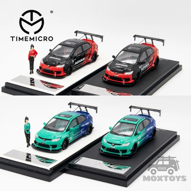 

TIME MICRO 1:64 FD2 Advan / FALKEN Diecast Model Car