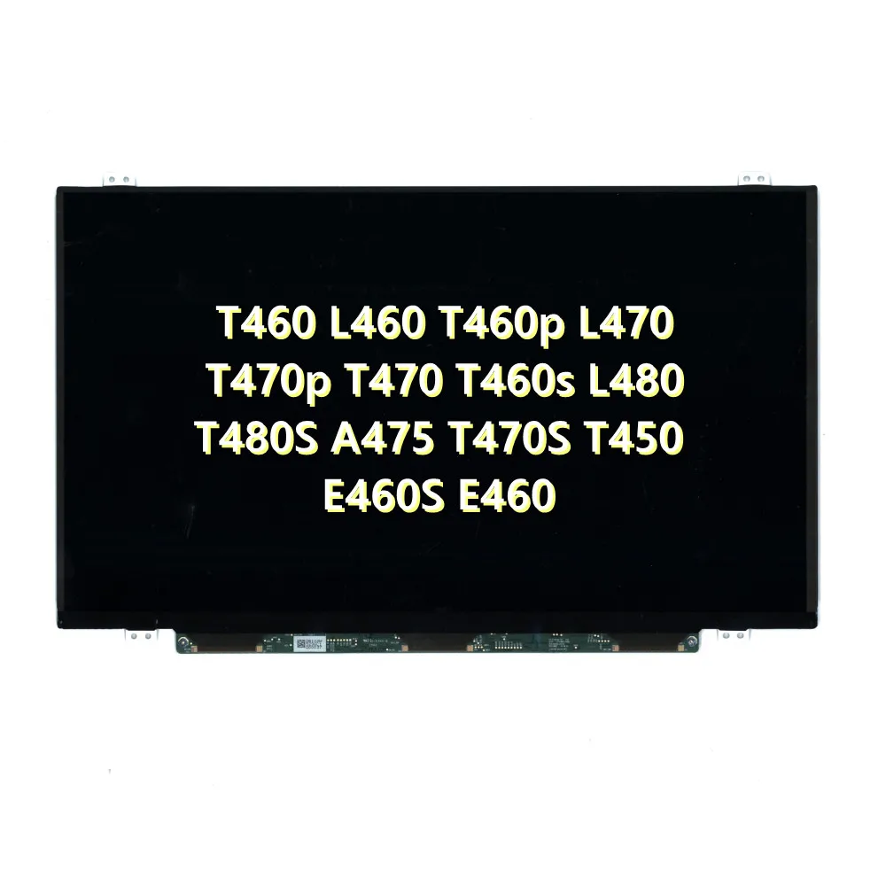 

For Lenovo ThinkPad T450 T470P L460 L470 L480 T470S T460S E460 A475 T480S FHD LCD Screen 00NY673 01HW839 01EN223 01YN103 01EN101