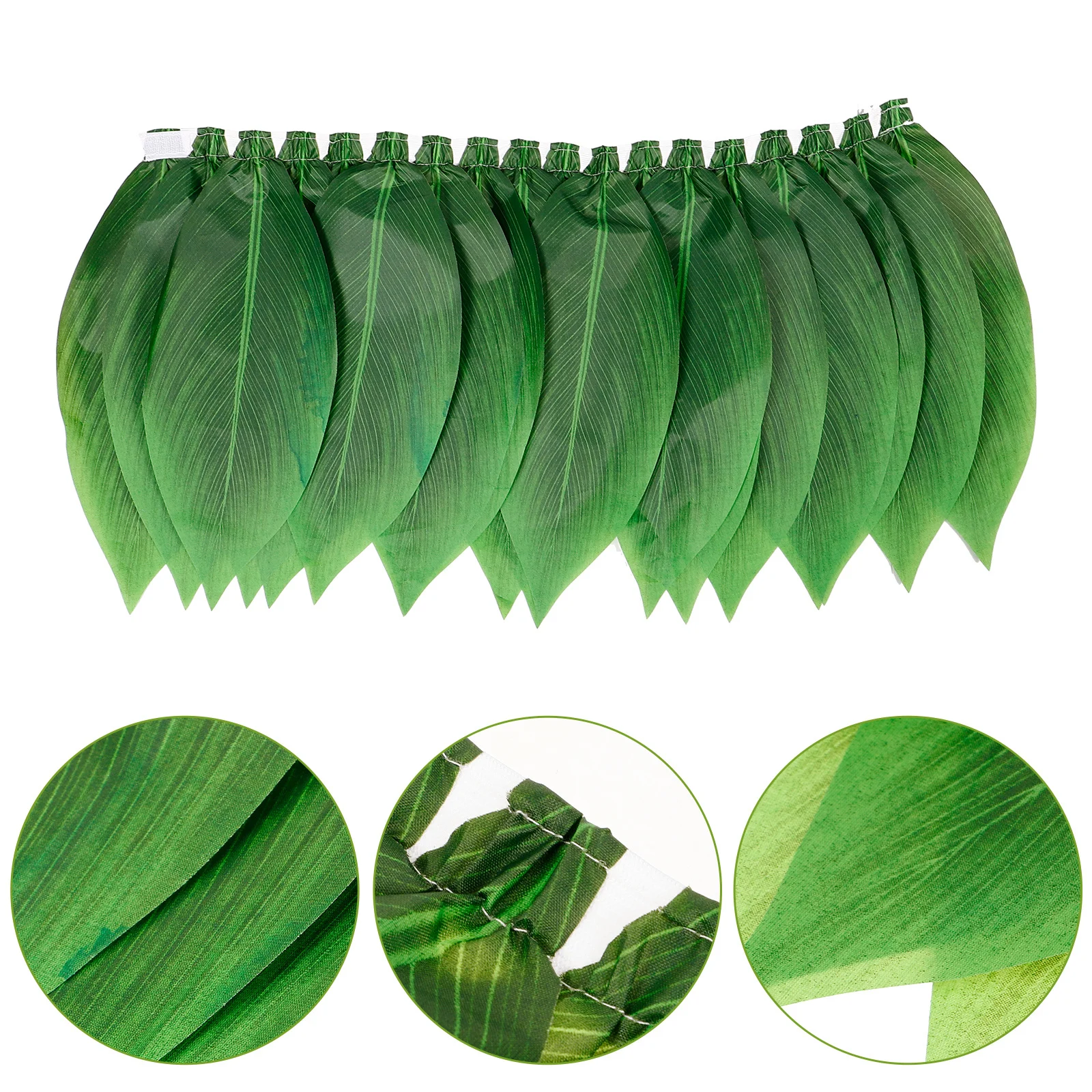 

Hula Skirt Hawaiian Leaf Festival Party Costume Luau Grass Dress Performance Supplies Hula Skirts Grass Skirts for Luau Party