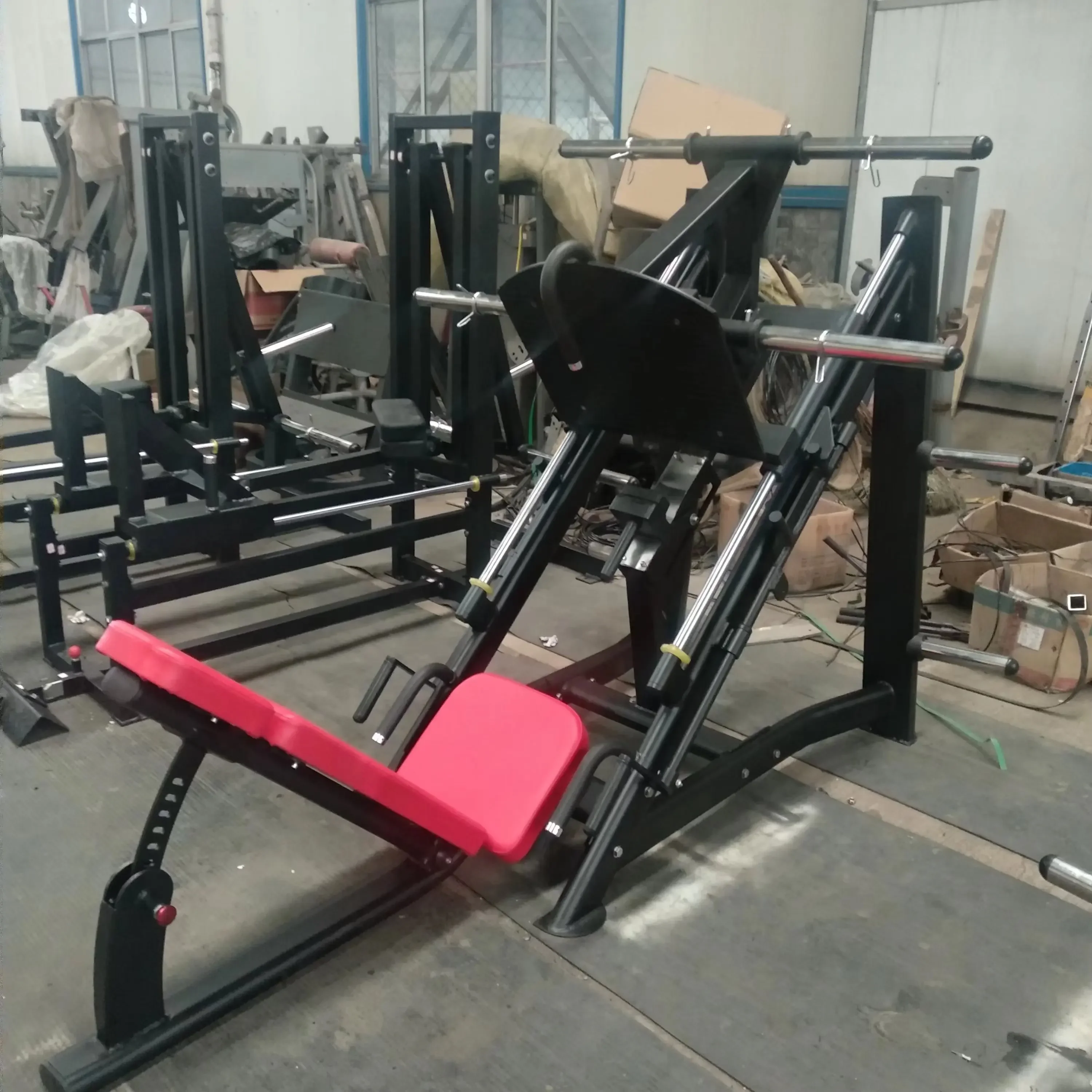 Commercial Gym Equipment Strength 45 Degree leg press squat machine Power Rack Squat Leg Press Machine