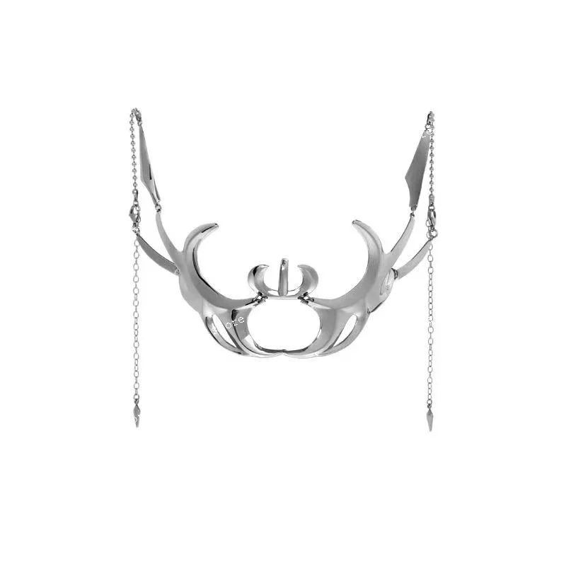 Metal Niche Design, Irregular Fluid Mechanical Wind Earringsadjustable Face Accessories for Men and Women