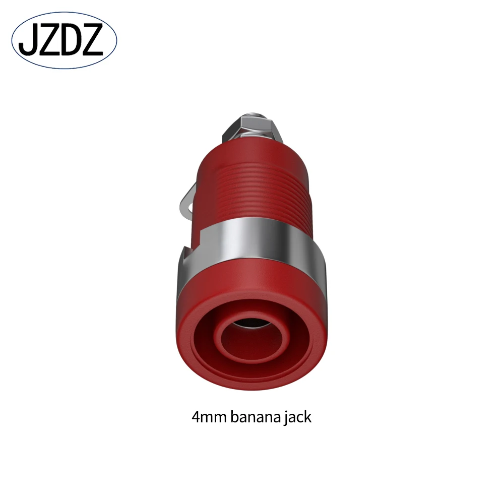 JZDZ 10PCS 4MM Banana Socket Binding Post  Banana Plug Jack Electrical Connector DIY Tools Parts J.40018