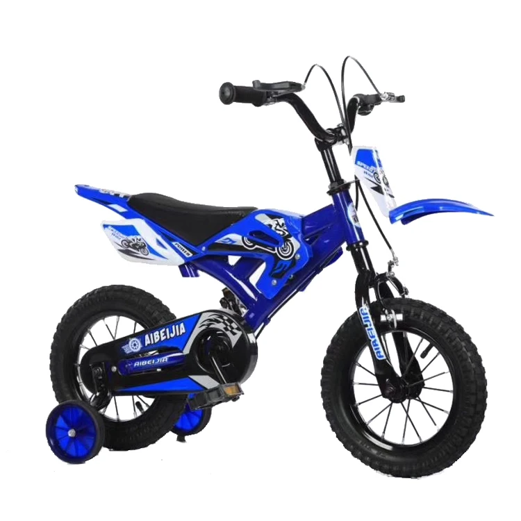 

ZAIQU Children Heavy Bike Color Black Blue Mini Toy Kids Motorcycle Bike with Big Tires Cheap Price Motor Bike Bicycle for Kids