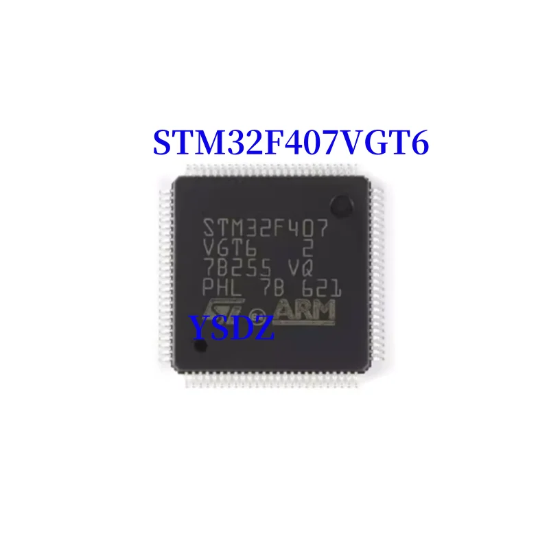 5PCS/LOT 100% New STM32F407VGT6 STM32F407VG LQFP100