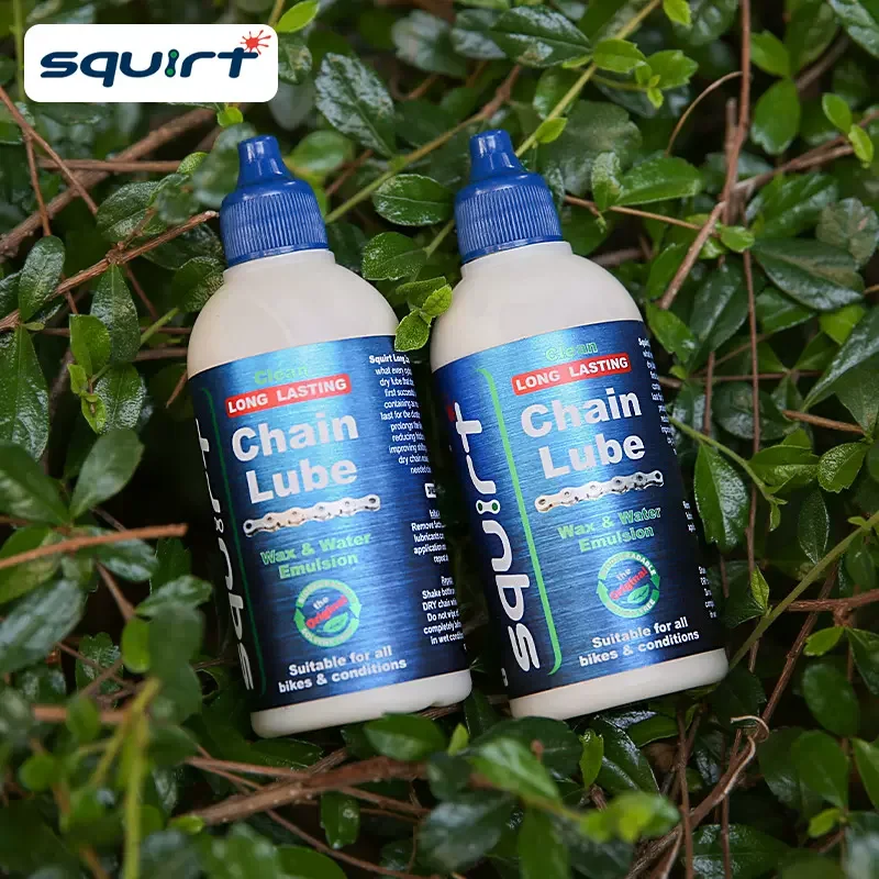 Squirt Bicycle Chain Dry Lube 15/120ml Long Lasting Water Emulsion MTB Bike Special Chain Gear Maintenance Oil Lubricant Wax