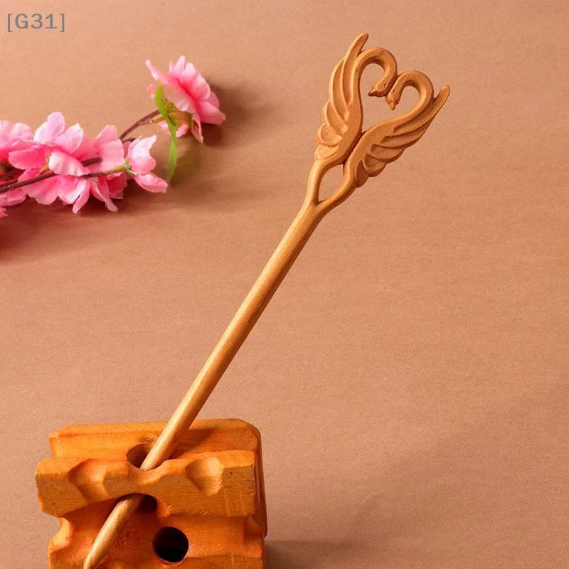 Peach Wood Hairpin Double-side - đánh giá và giá Outdoor Furniture Decor