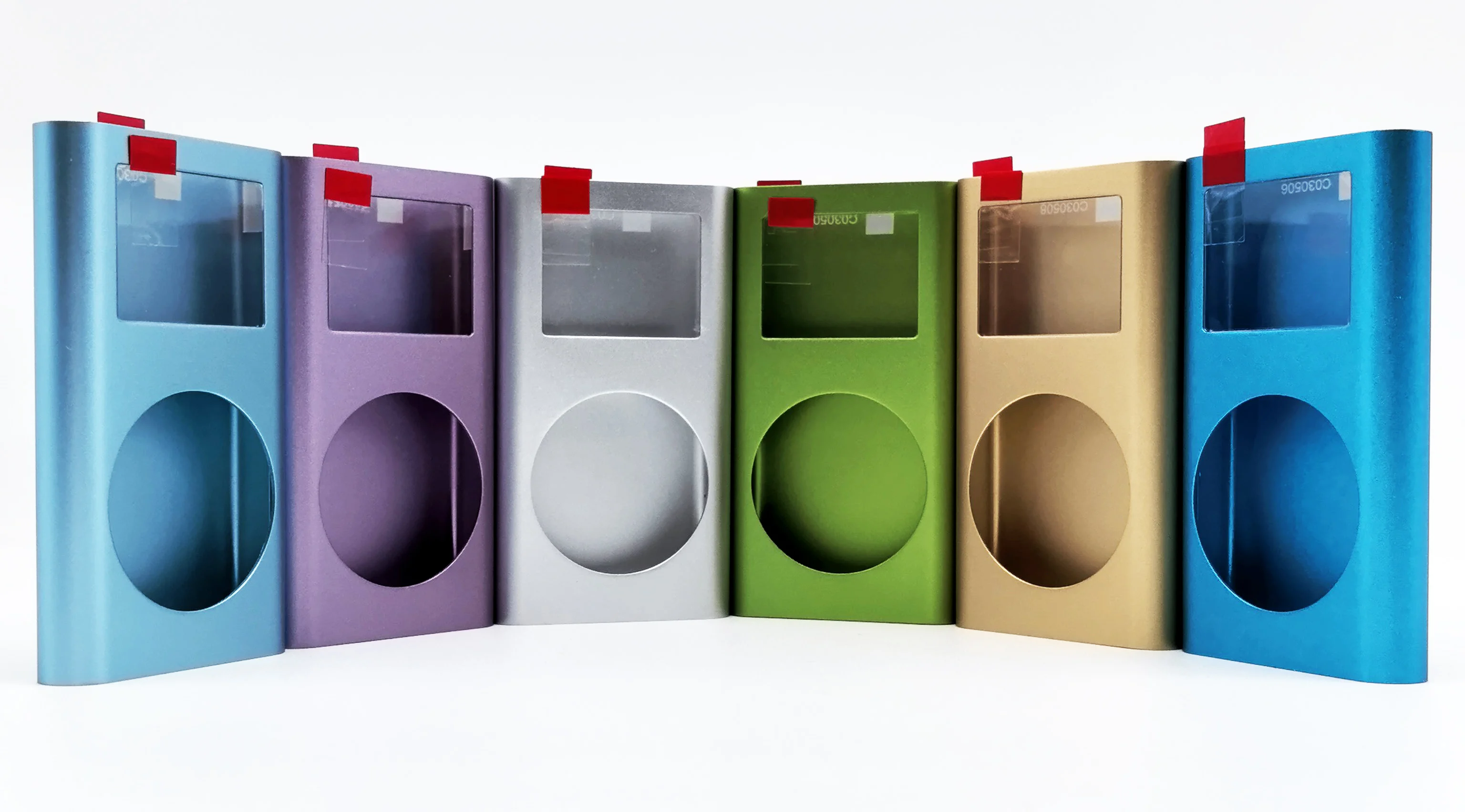 iPod Mini Leeres Metallgehäuse mit Sichtfenster, Vollständige Ersatzhülle für 1. & 2. Generation 4GB 6GB 128GB 256GB A1051 – Detail 7