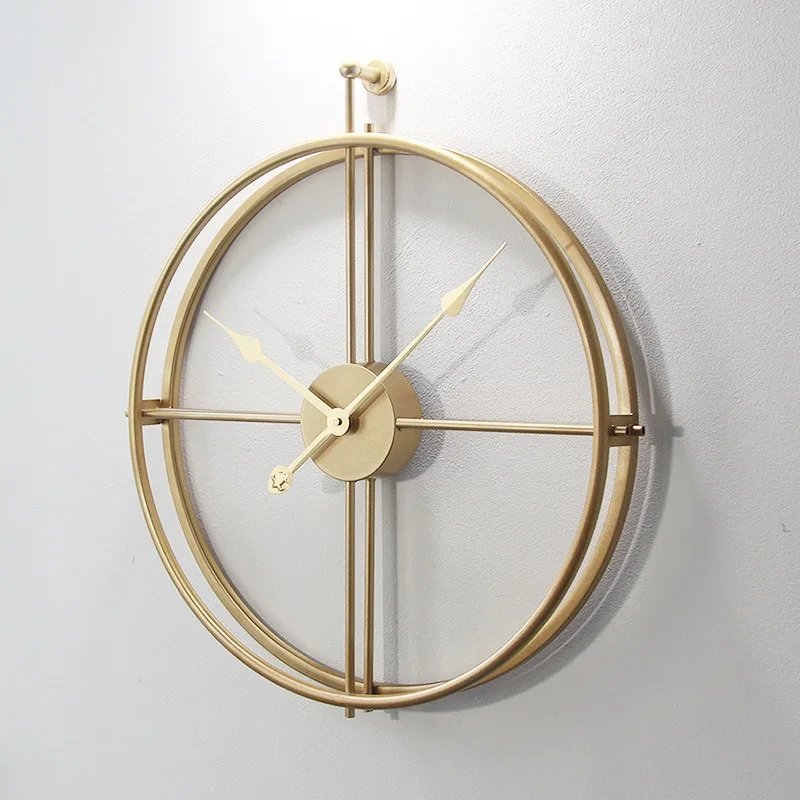 European Style Wall Clock Creative Fashion Modern Simple Art Home Decoration Personality Atmosphere Living Room Bedroom Office