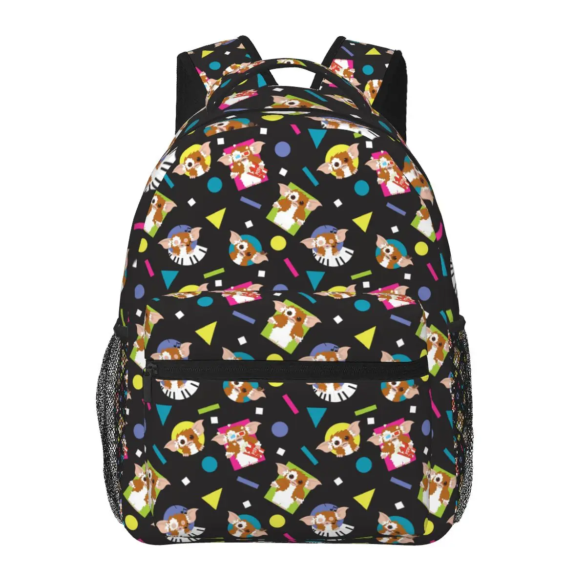 Adorable Ball Of Fun Gizmo Gremlin Mochila para estudiantes, mochila escolar, mochila de viaje para senderismo, mochila para niños y niñas, bolsos de hombro