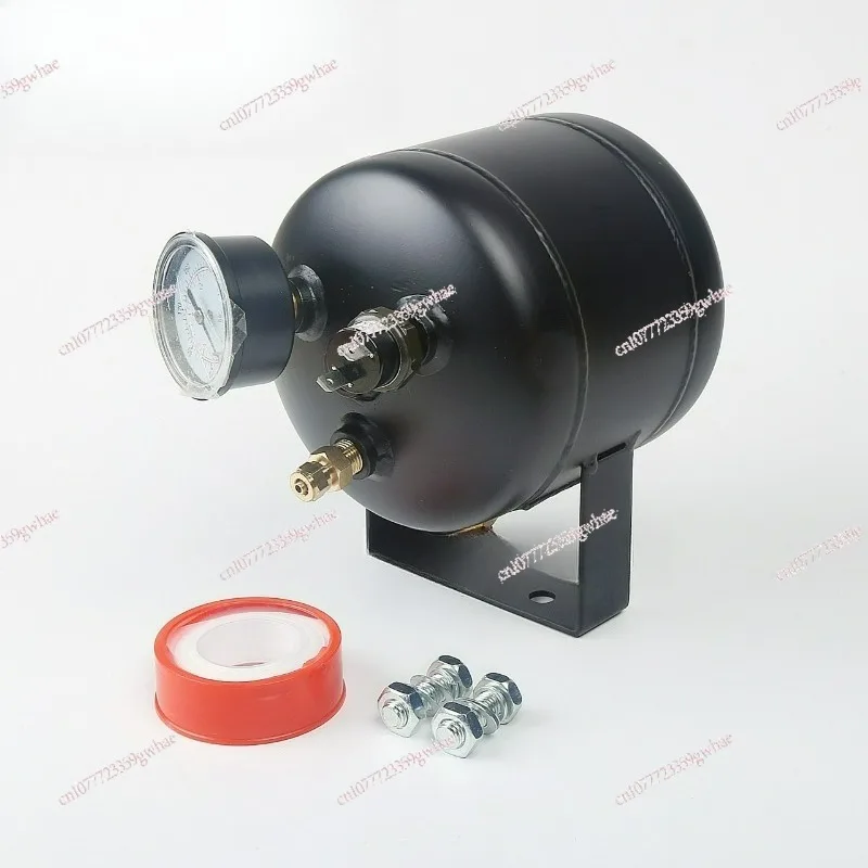 

2-литровый (0,5 галлона) бортовой воздушный бак для автомобиля – алюминиевый/стальной резервуар для пневмоподвески и накачки шин. Товар в наличии.