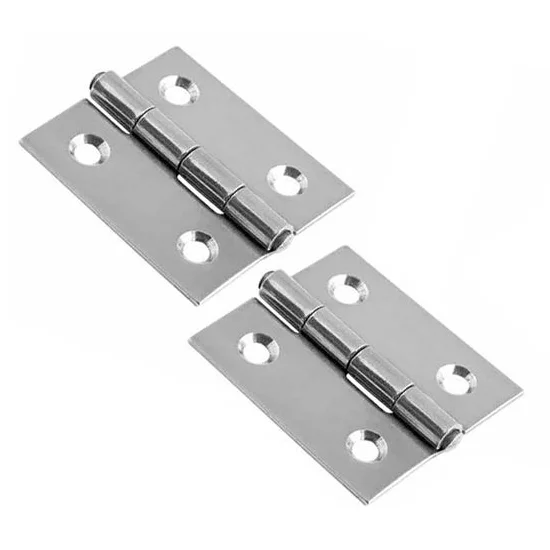 POLISHED IRON HINGE 2 'KIT WITH 2 EDA UNITS