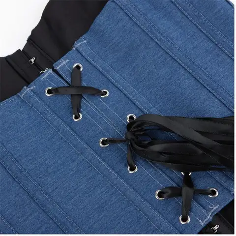 12 best sales denimkorsett - №2