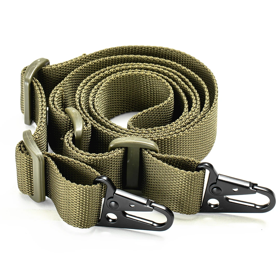 

1.25inch Tactical Two Points Sling Bungee Shoulder Strap Durable Belt Heavy Duty Sling for Outdoor Hunting Sports Accessories