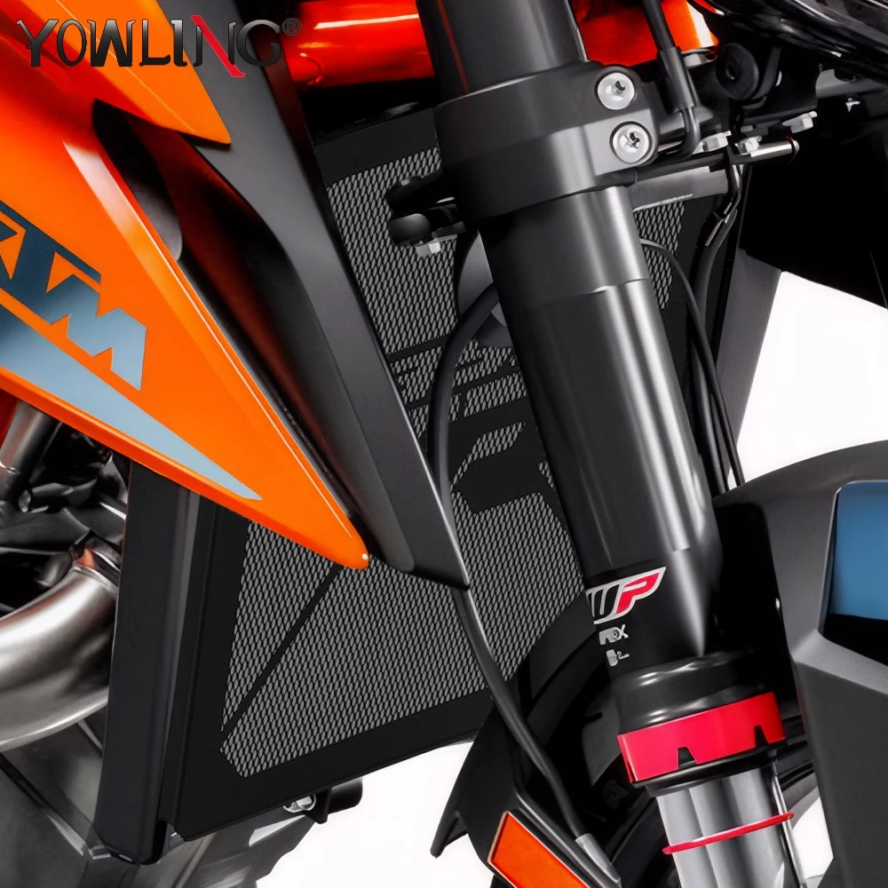 

Motorcycle Aluminium Radiator Grille Guard Grill Cover Protection Protector For 1390 Super Duke R Evo 2024-2025-2026 Accessories