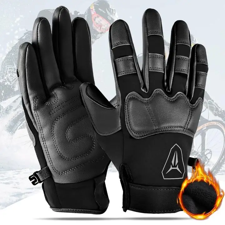 

Winter Motorcycle Gloves Waterproof Warm Men's Motorcycle Riding Gloves FingertipTouch Screen Non Slip Moto Motocross Gloves